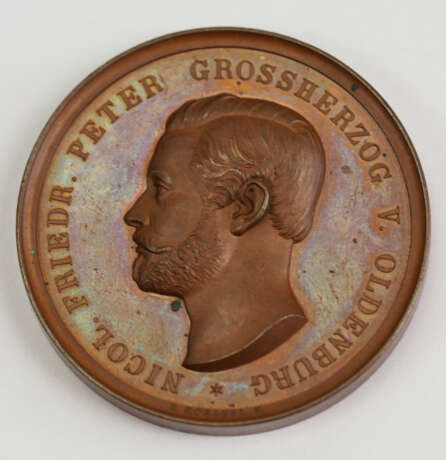 Oldenburg: Medaille für Kunst- und Wissenschaft - Bronzeabschlag. - Foto 1
