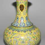 Canton Email Vase - photo 3