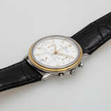 BLANCPAIN Villeret Chronograph Armbanduhr. Edelstahl/Gelbgold 18 Karat. - Foto 4