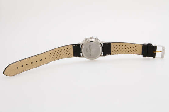 BLANCPAIN Villeret Chronograph Armbanduhr. Edelstahl/Gelbgold 18 Karat. - Foto 5