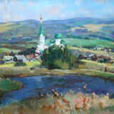 "Красные ключи" России Canvas Oil paint Realism Landscape painting 2015 - photo 1
