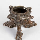 Venetian Inkwell with three feet in the form of horses - photo 1