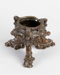 Venetian Inkwell with three feet in the form of horses