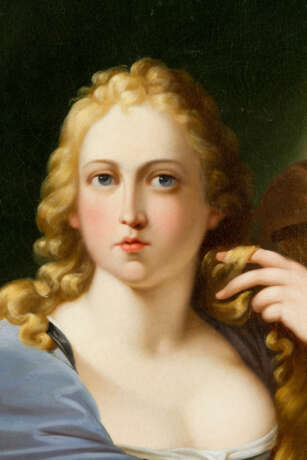 Pompeo Batoni (1708-1787)-circle Portrait of a lady with her servants - Foto 3