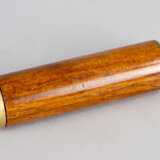 Telescope with three extensions wooden hand grip rounded polish - photo 2