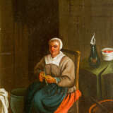 Three Dutch paintings of a smoker in tavern - photo 3