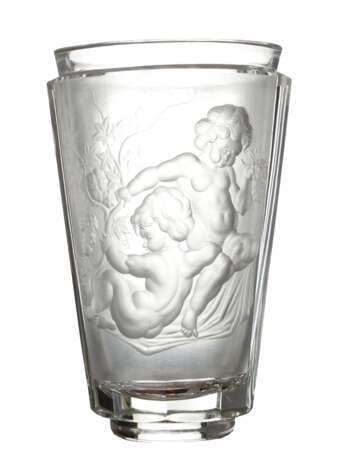Art Déco Glass Vase - фото 1