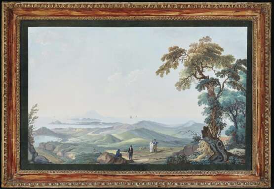 Blick vom Capo Miseno auf Procida und Ischia. Italien Anfang 19. Jahrhundert - photo 2