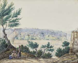 Blick auf Jerusalem. Buseck, Karl Theodor von 