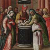 Die Beschneidung Christi. Deutsch oder Niederländisch 16. Jahrhundert - фото 1