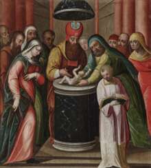 Die Beschneidung Christi. Deutsch oder Niederländisch 16. Jahrhundert