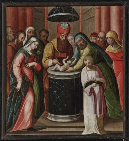 Die Beschneidung Christi. Deutsch oder Niederländisch 16. Jahrhundert - Foto 2