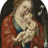 Maria mit dem schlafenden Jesusknaben. Nachfolge Cleve, Joos van - фото 1