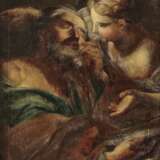 Heiliger mit Engel. Italien (?) 17. Jahrhundert - фото 1