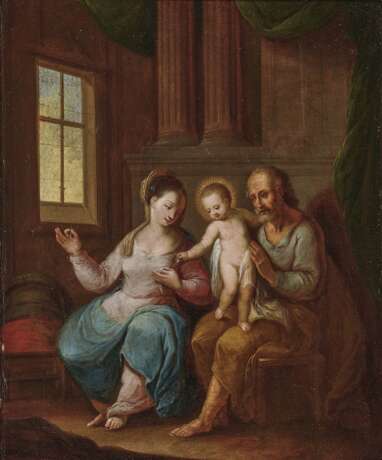 Heilige Familie. Niederlande (?) 18. Jahrhundert - фото 1