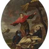 Der Tod des Hl. Franz Xaver - Der Tod des Hl. Johannes Nepomuk. Süddeutsch oder österreichisch 18. Jahrhundert - photo 1