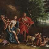 Venus und Adonis - Bacchus und Ariadne. Italien 18. Jahrhundert - фото 1