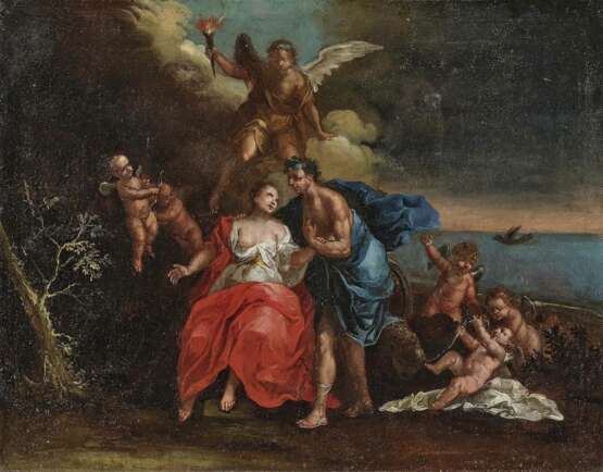 Venus und Adonis - Bacchus und Ariadne. Italien 18. Jahrhundert - photo 2