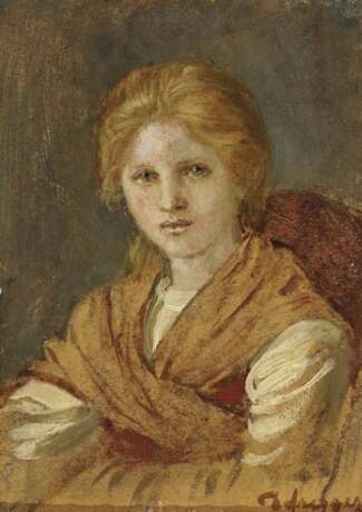 Bildnis einer jungen Frau. Defregger, Franz von - Foto 1