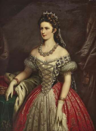 Kaiserin Elisabeth von Österreich. Umkreis Ruß d. Ä., Franz - photo 1