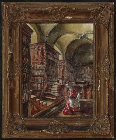 Kardinal in der Bibliothek. Kreling, Wilhelm - photo 2