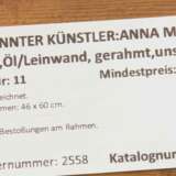 UNBEKANNTER KÜNSTLER, ANNA MARIA MÜLLER, Öl/Leinwand. - photo 5