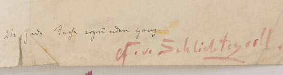 CARL FELIX VON SCHLICHTEGROLL, LUSTIGE BILDERBOGEN, Aquarellzeichnung/Papier, signiert, um 1885. - Foto 5