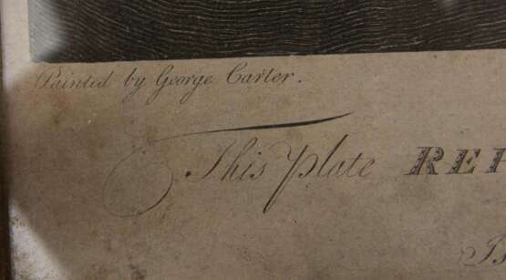 GEORGE CARTER, TO THE KINGS MOST EXCELLENT MAJESTY, Druck, 1780. - Foto 2
