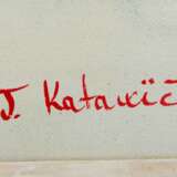 KONV. J. KATAVIC, DREI NAIVE MALEREIEN, Acry/ Leinwand, Kroatien, 20. Jahrhundert - photo 2