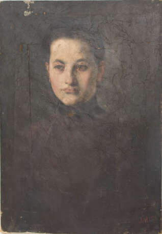 GEORG JAUSS, DAMENPORTRAIT, signiert, Ende 19. Jahrhundert - photo 1