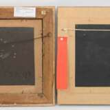 ENNANUEL DE KERVERSEAU, Zwei Darstellungen von Liebespaaren, Öl/ Platte, 19./20. Jahrhundert - Foto 8