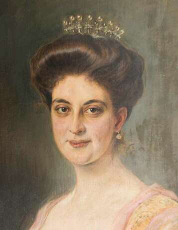 PORTRAIT DER MARIA PAWLOWNA ROMANOWA- PRINZESSIN VON SCHWEDEN, Öl/Leinwand, 1905 - 10. - photo 2