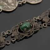 MÜNZARMBAND, UnoAErre, 800er Silber, Italien 20. Jahrhundert - фото 2