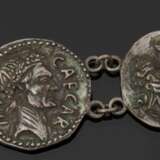 MÜNZARMBAND, UnoAErre, 800er Silber, Italien 20. Jahrhundert - Foto 3