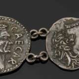 MÜNZARMBAND, UnoAErre, 800er Silber, Italien 20. Jahrhundert - фото 5
