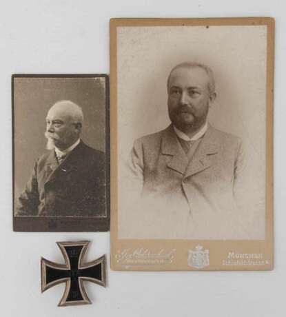 EISERNES KREUZ I KLASSE, Silber, Anton Göggel, Deutschland, 1914. - Foto 1