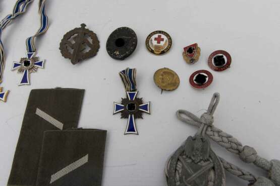 KONV. 7 Mutterkreuze, Verwundetenabzeichen 2. Weltkrieg, SA Sportabzeichen, Schützenschnur uvm. - photo 5