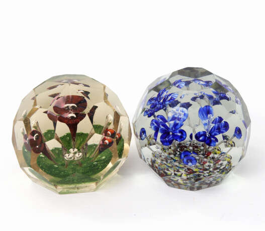 Paar Briefbeschwerer (Paperweights), 20. Jahrhundert - photo 1