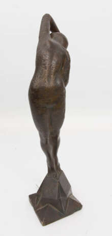 SKULPTUR, Frauenakt, Bronze, 20. Jahrhundert - photo 4
