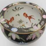 TONGHZI VASE/ÜBERTOPF, Keramik, Quing Dynastie, China, wohl 19. Jahrhundert - photo 8
