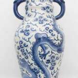 CHINESISCHE VASE, Keramik, wohl 20. Jahrhundert - Foto 4