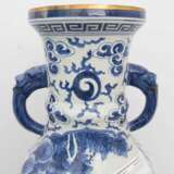 CHINESISCHE VASE, Keramik, wohl 20. Jahrhundert - photo 6