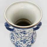 CHINESISCHE VASE, Keramik, wohl 20. Jahrhundert - photo 8