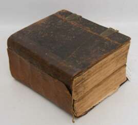 BIBEL, Die ganze heilige Schrift, Martin Luther, hg. Theologische Fakultät Leipzig, 1708.