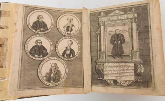 BIBEL, Die ganze heilige Schrift, Martin Luther, hg. Theologische Fakultät Leipzig, 1708. - photo 6