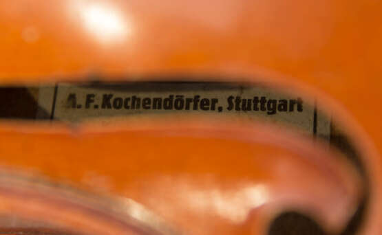 3/4 Geige mit kasten, Bogen und Kolophonium. - фото 3