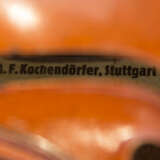 3/4 Geige mit kasten, Bogen und Kolophonium. - Foto 3