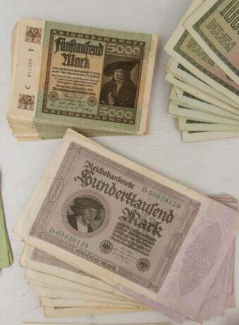 KONV. ALTES NOT-UND INFLATIONSGELD, Deutschland, 1. Hälfte 20. Jahrhundert - фото 3