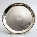 LONDON 2 Untersetzer (salver), 925 Silber, 18. Jahrhundert - Foto 2