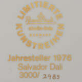 JAHRESTELLER DALI 1976, Rosenthal Studion Line. - Foto 4